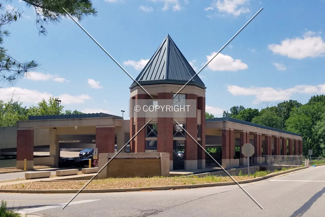View from the north; May 16, 2017