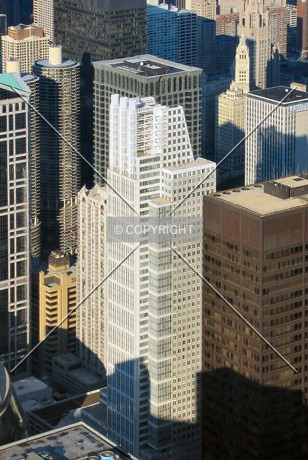 View to the northeast from the Sears Tower Skydeck