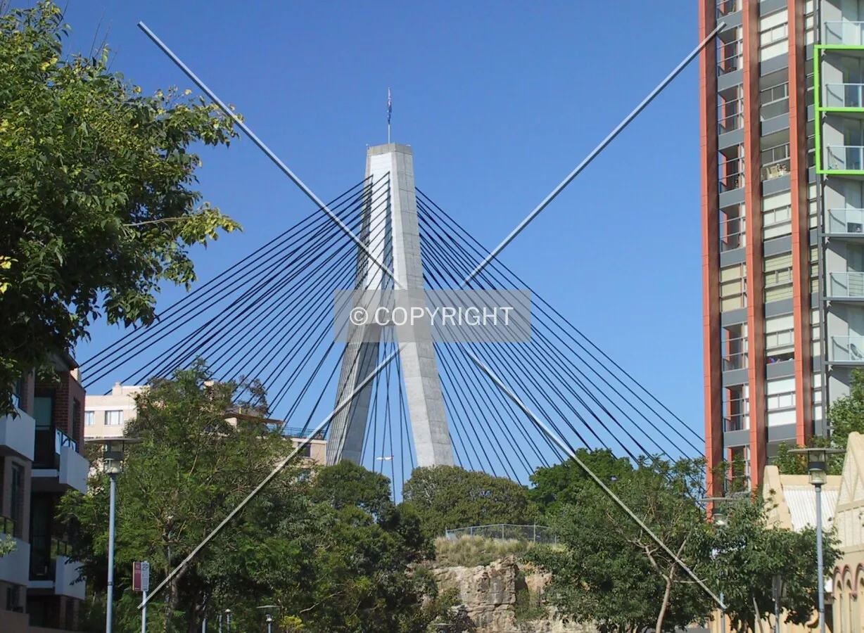 The east tower seen from John Street in Pyrmont
