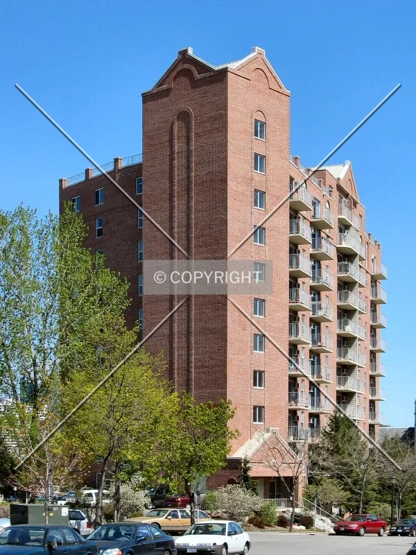 Southwest corner from Douglas Avenue