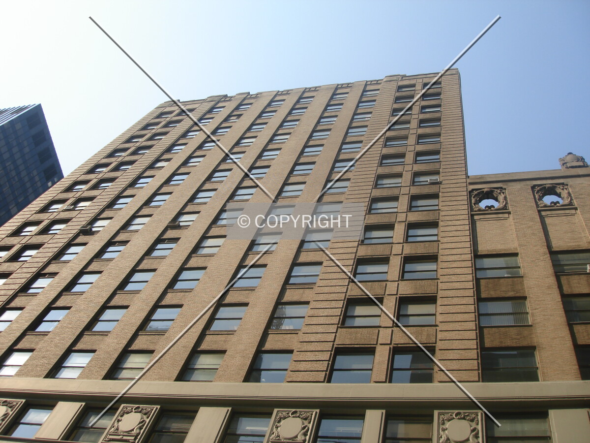 West 44th Street facade