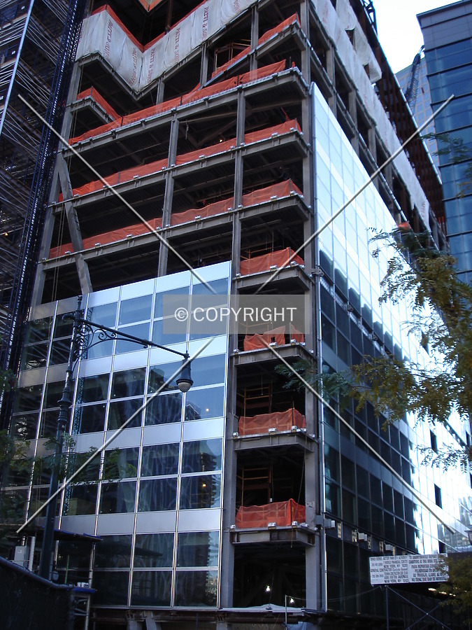 Closeup of the northwest corner