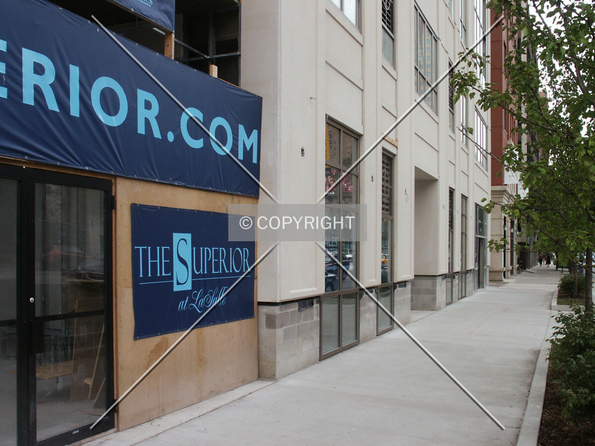 Looking north along LaSalle Street
