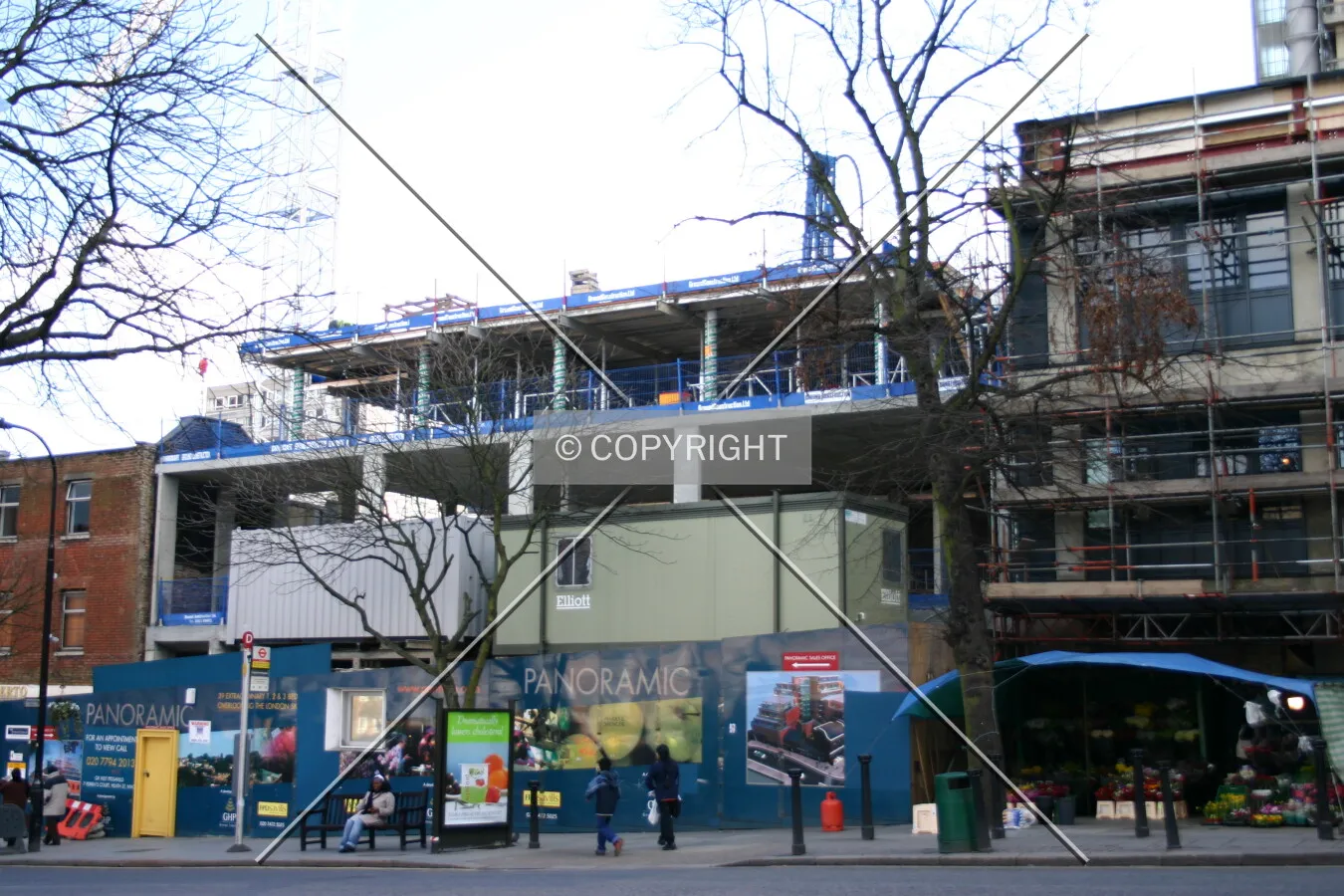 View from South End Green