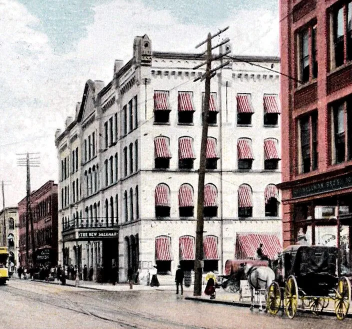 View from the west