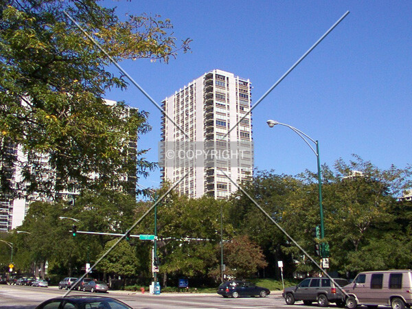View from the southwest across LaSalle Street