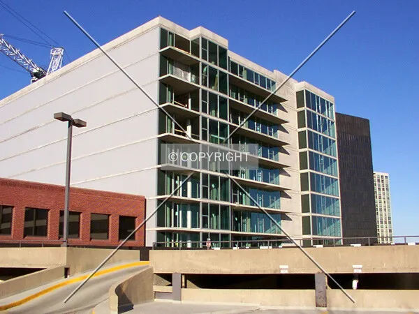 Southwest corner from Rotary Center's garage roof
