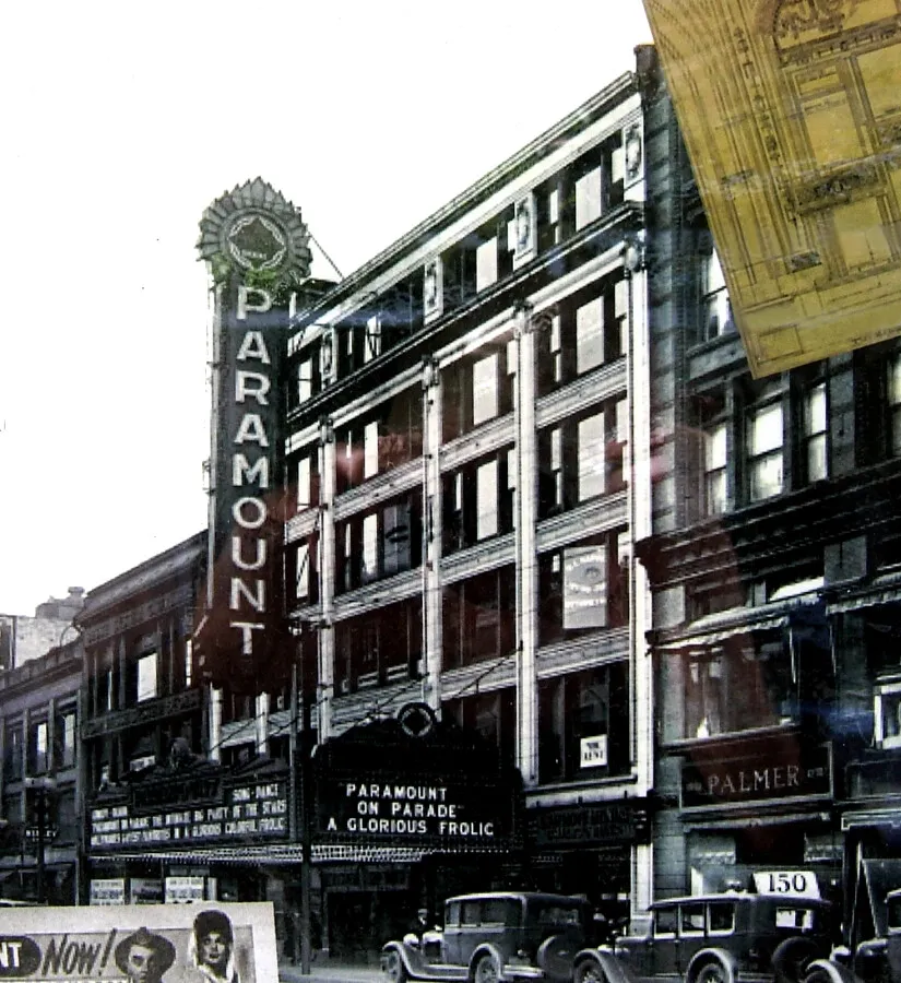 Photo of public display on South Salina Street showing view from the northeast