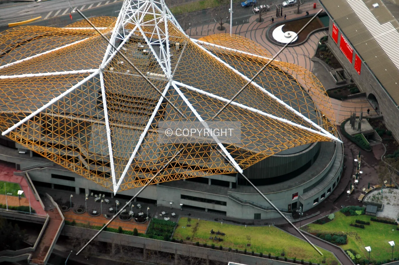 As seen from Eureka Tower