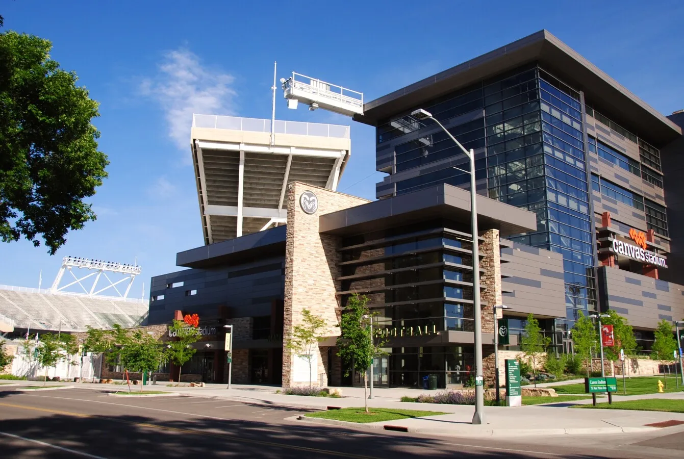 View to the southeast