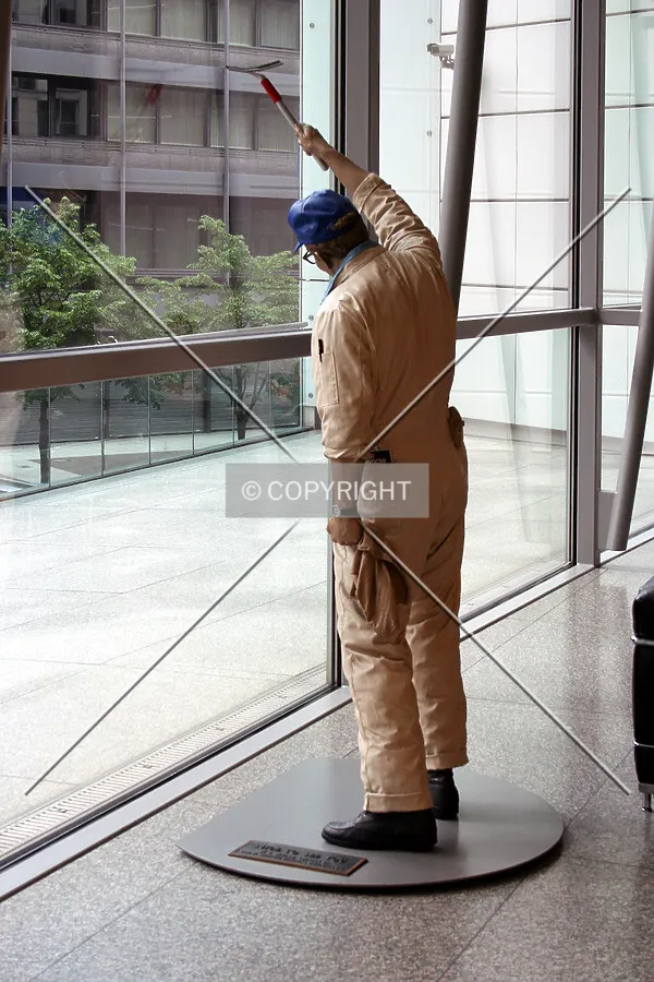 Lobby sculpture by J. Seward Johnson