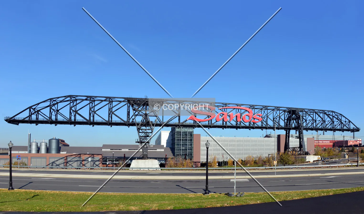 View from the south across Daly Avenue