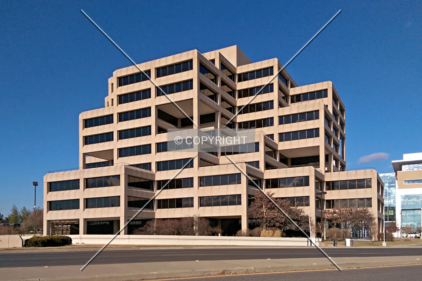 View from the south; January 21, 2015