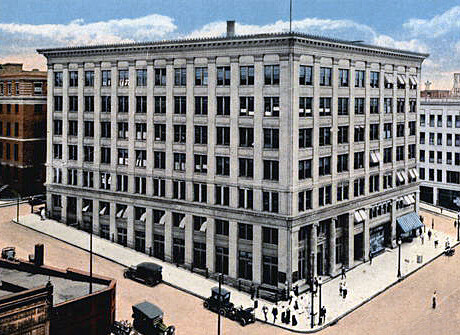 Vintage view from the northwest