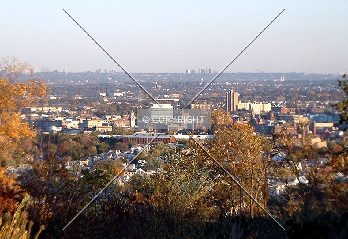 Downtown from the northwest