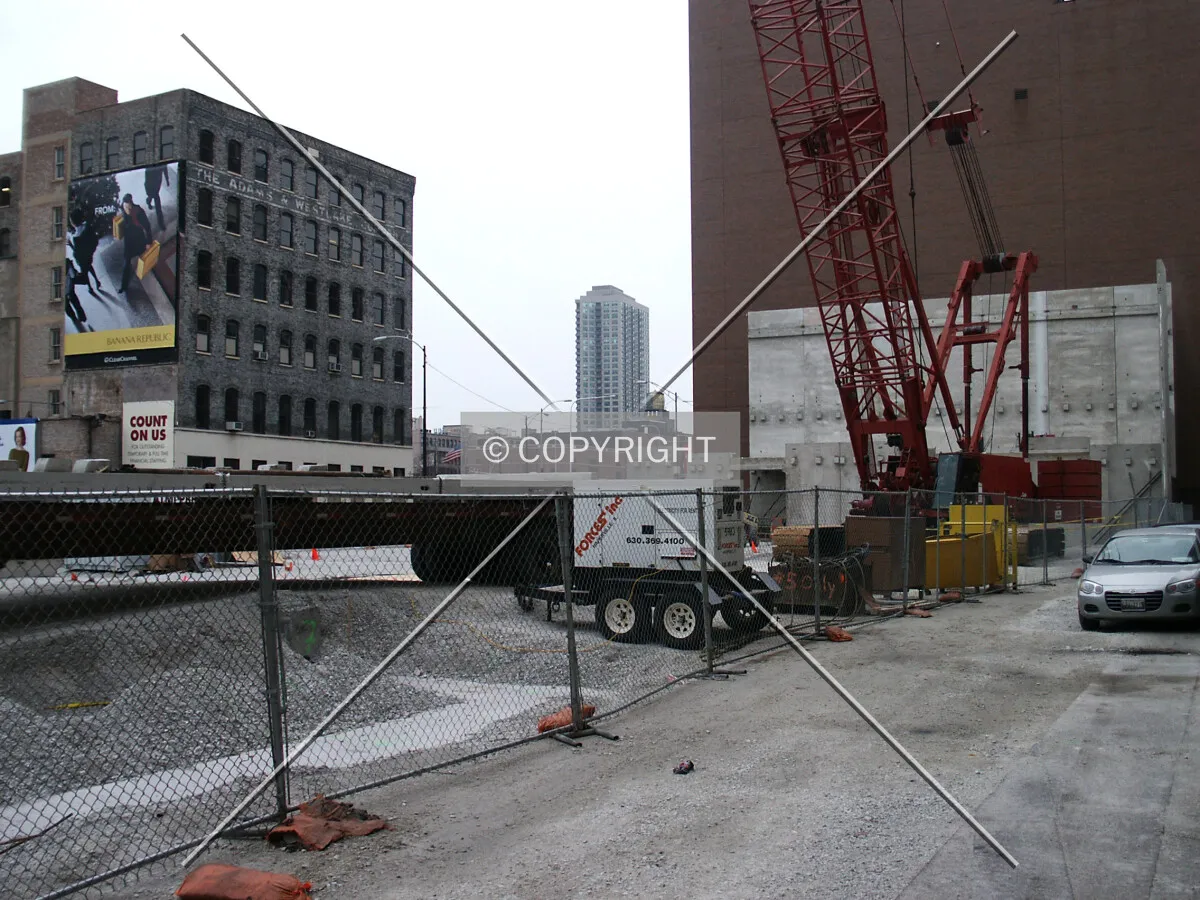 View from the northeast corner