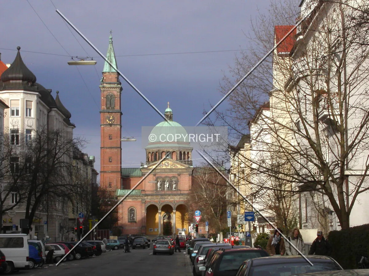 Along Friedrichstrasse
