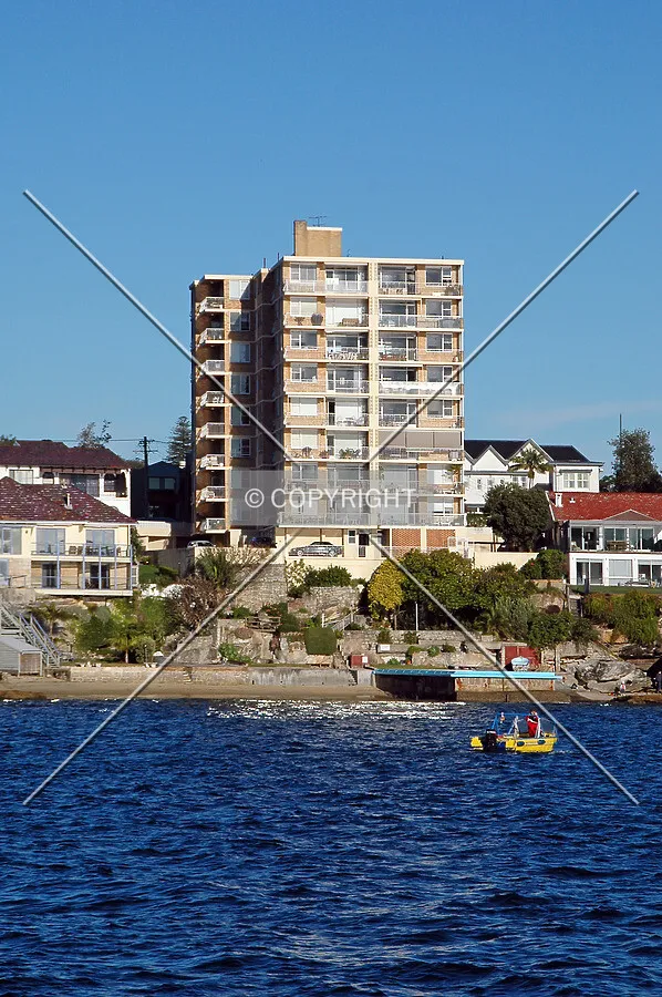 As seen from Manly Cove