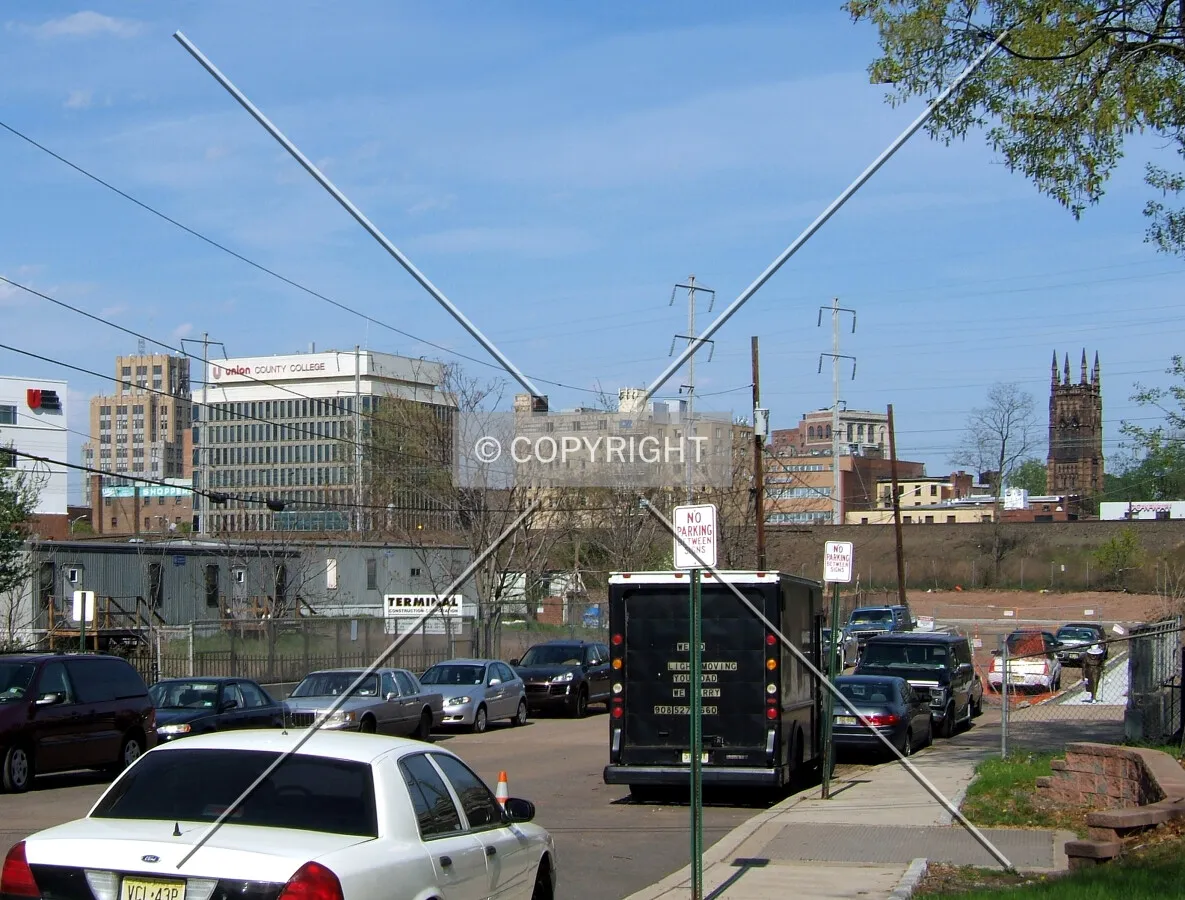 Downtown from the west