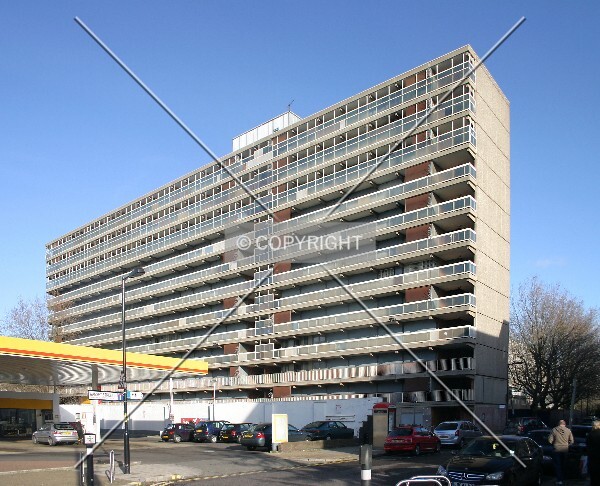 View northeast from Walworth Road
