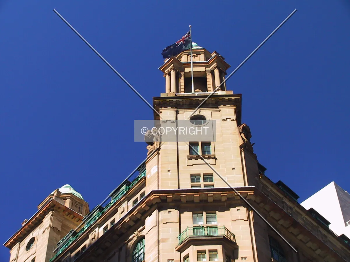 Looking up from the MLC Centre