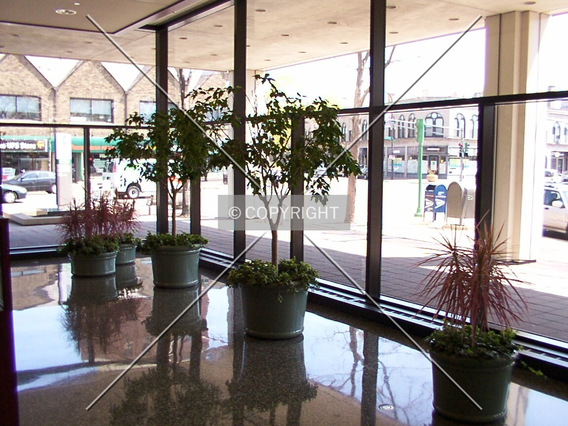 South side of the lobby