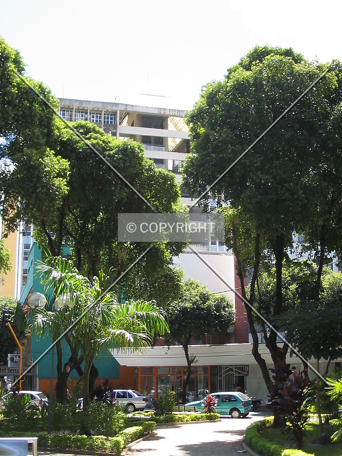 As seen from praça Serra Lima