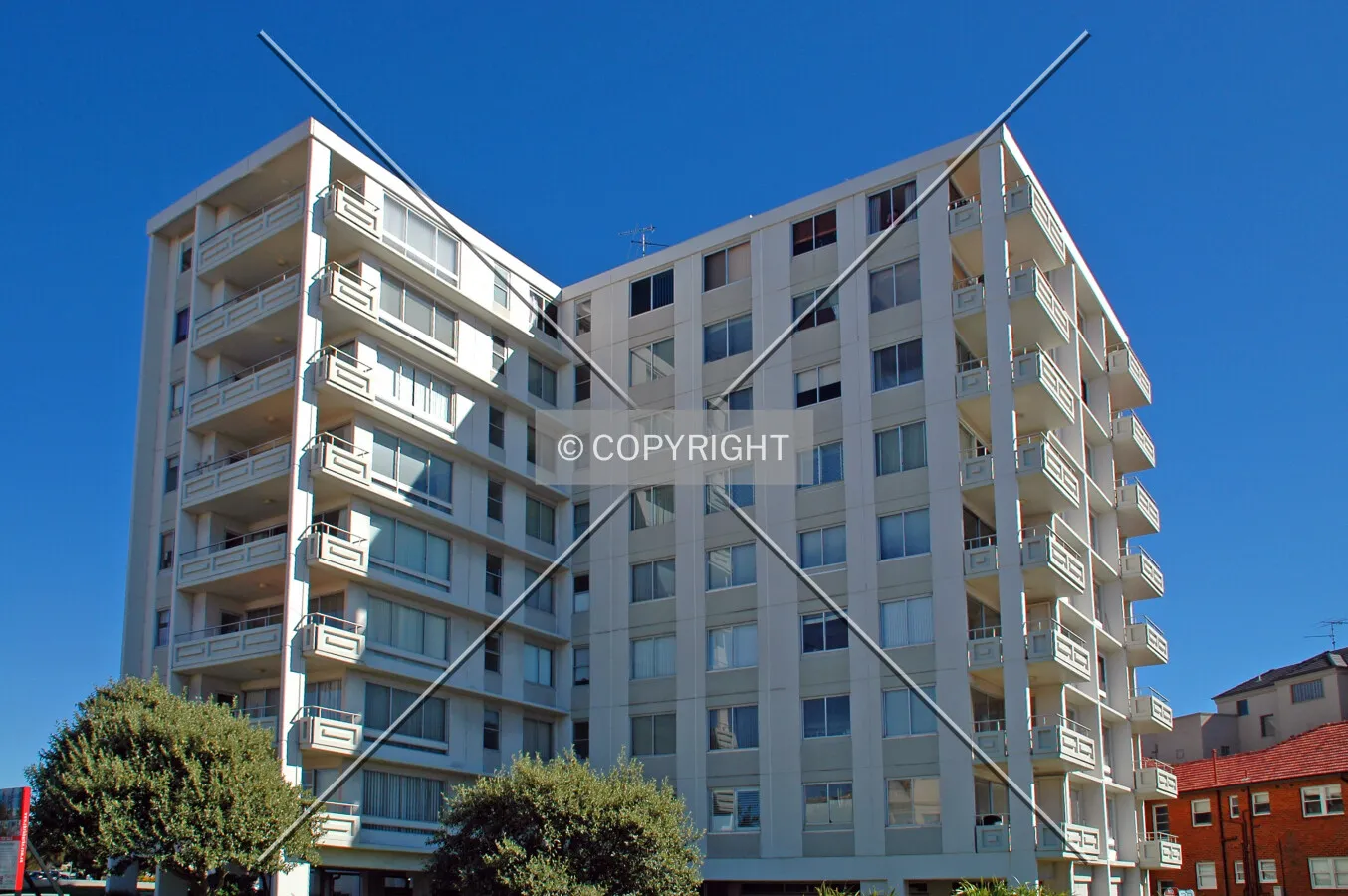 View from Gerrale Street