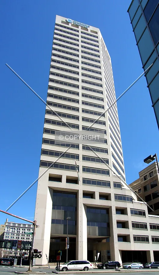 View from the west across Trumbull Street
