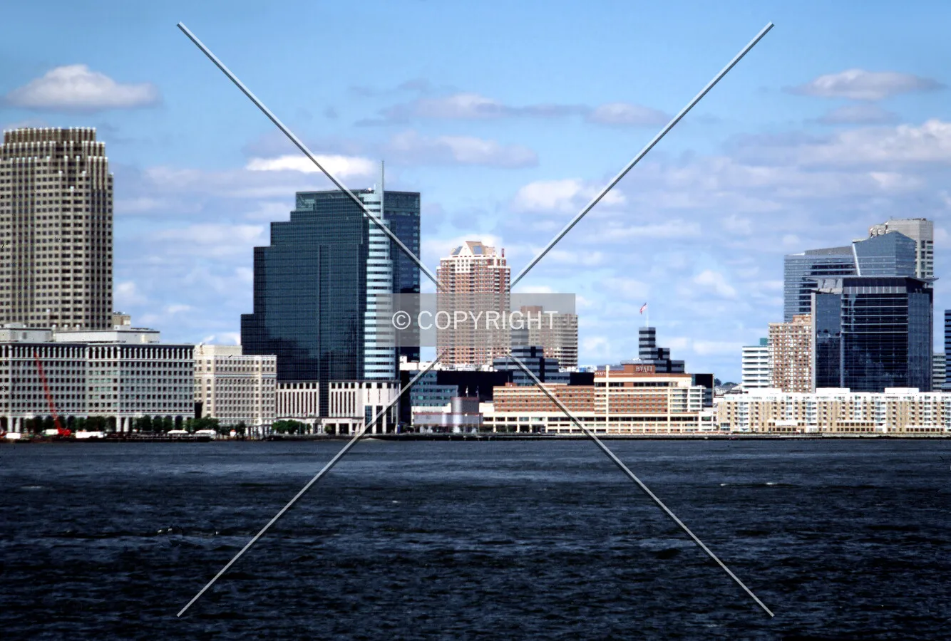 View from the southeast toward Exchange Place
