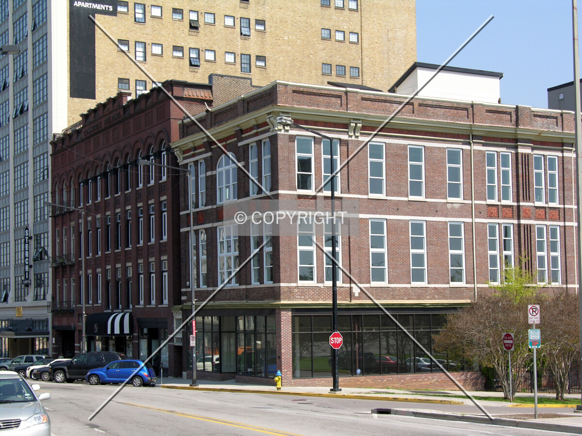 From the south along Gay Street