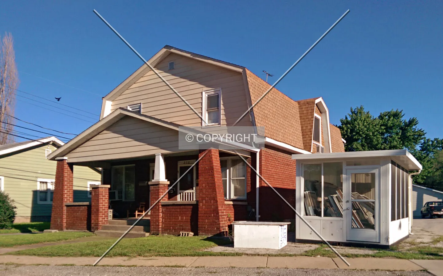 View from the northwest; June 14, 2014