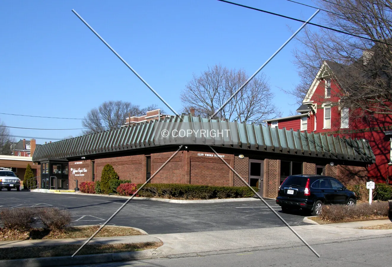 From Walnut Avenue to the southeast