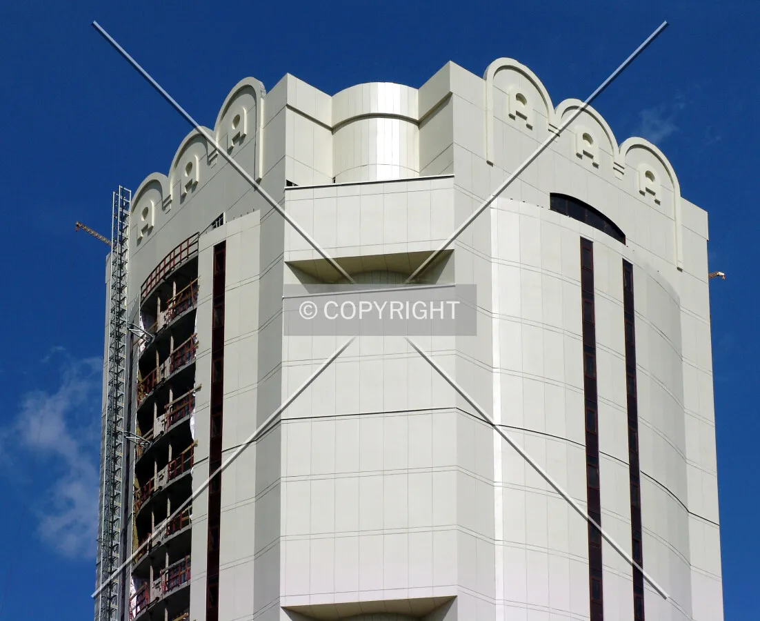 Top part as seen from the southwest