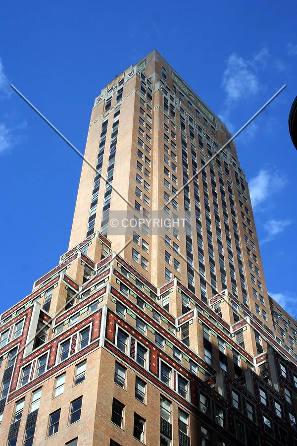 Looking up from the southwest