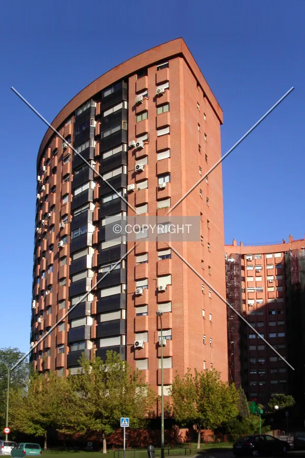 As seen from its western side