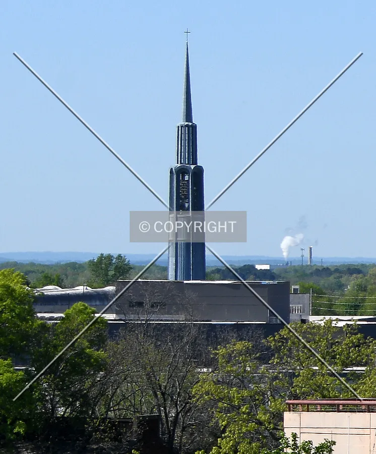 View from the northeast