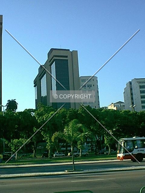 As seen from Avenida das Nações Unidas