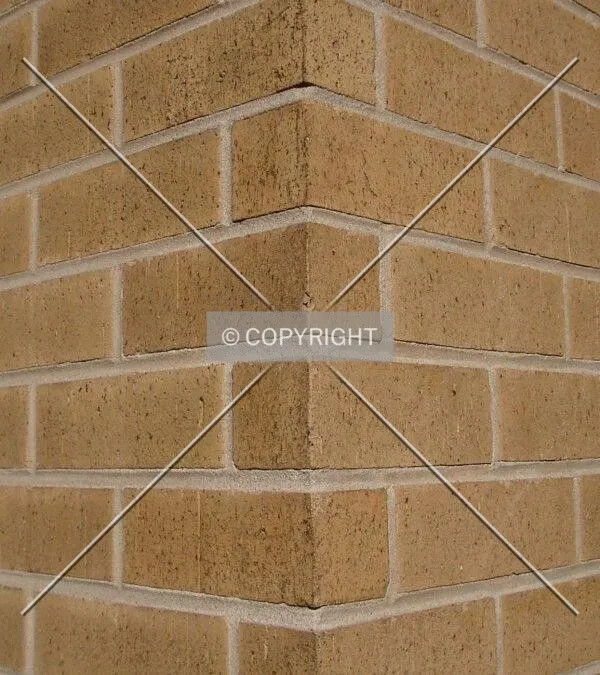 The brick facade on the southwest corner of the west wing