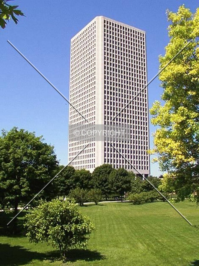 View from the east