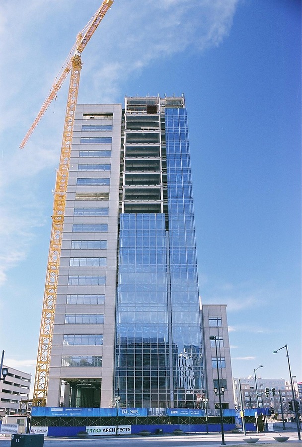 View from the southeast