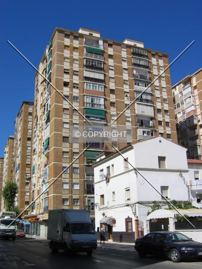View from the east