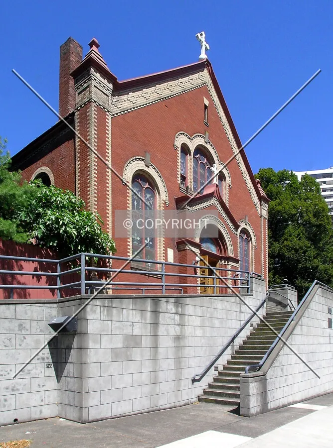 As seen from SW 4th Avenue