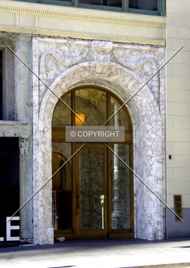 Main entrance off Post Street
