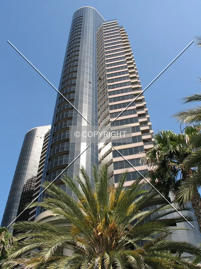 Looking up from the southeast