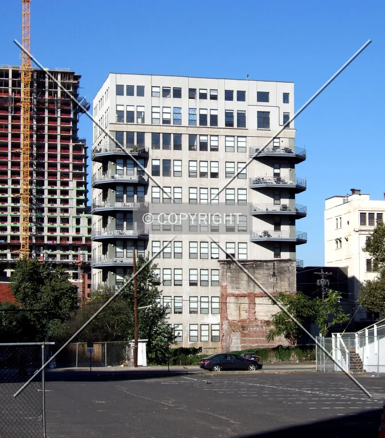 View from the southeast