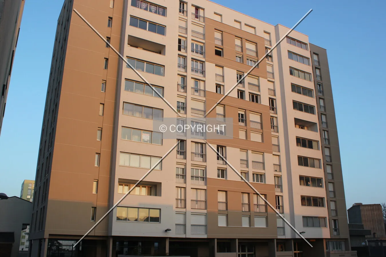East face.