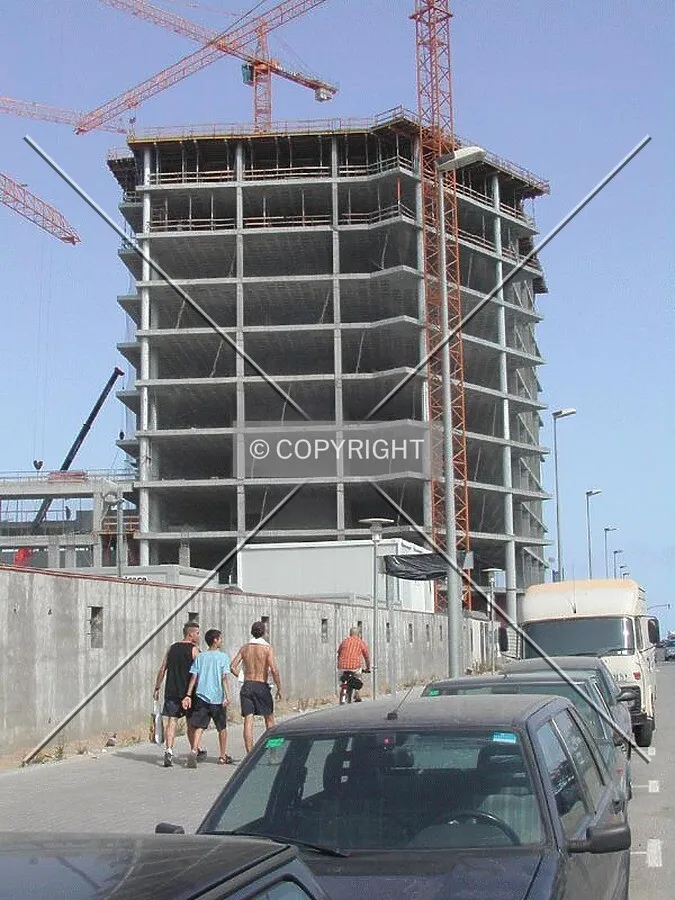 View of the building from Carrer de Josep Pla