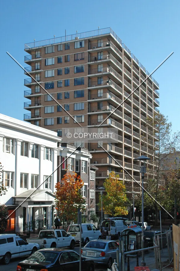 As seen from the southeast