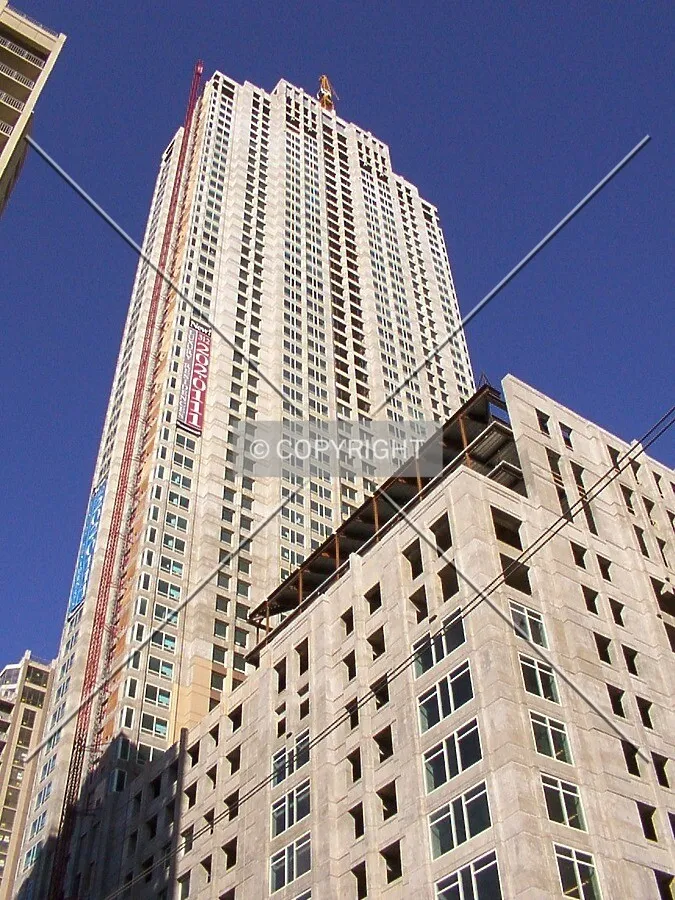 Looking up from Ohio and Dearborn